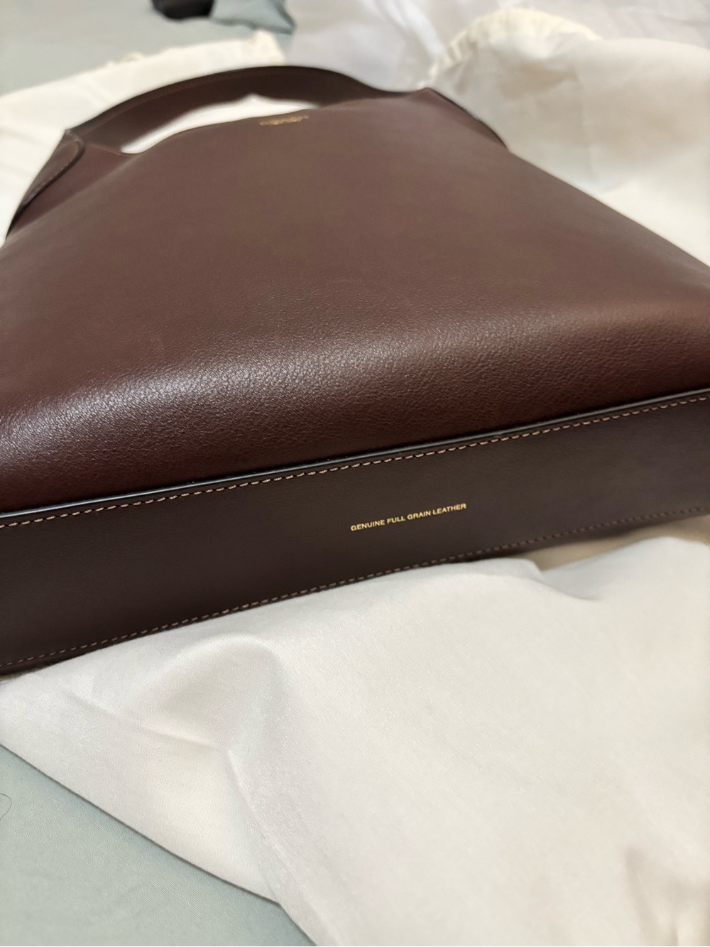 Coach Maple Brooklyn 28 Leather Shoulder Bag - Picture 13 of 16